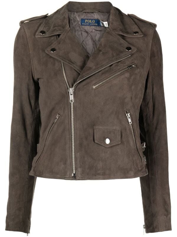 Polo Ralph Polo Ralph Lauren asymmetric zip-fastening jacket