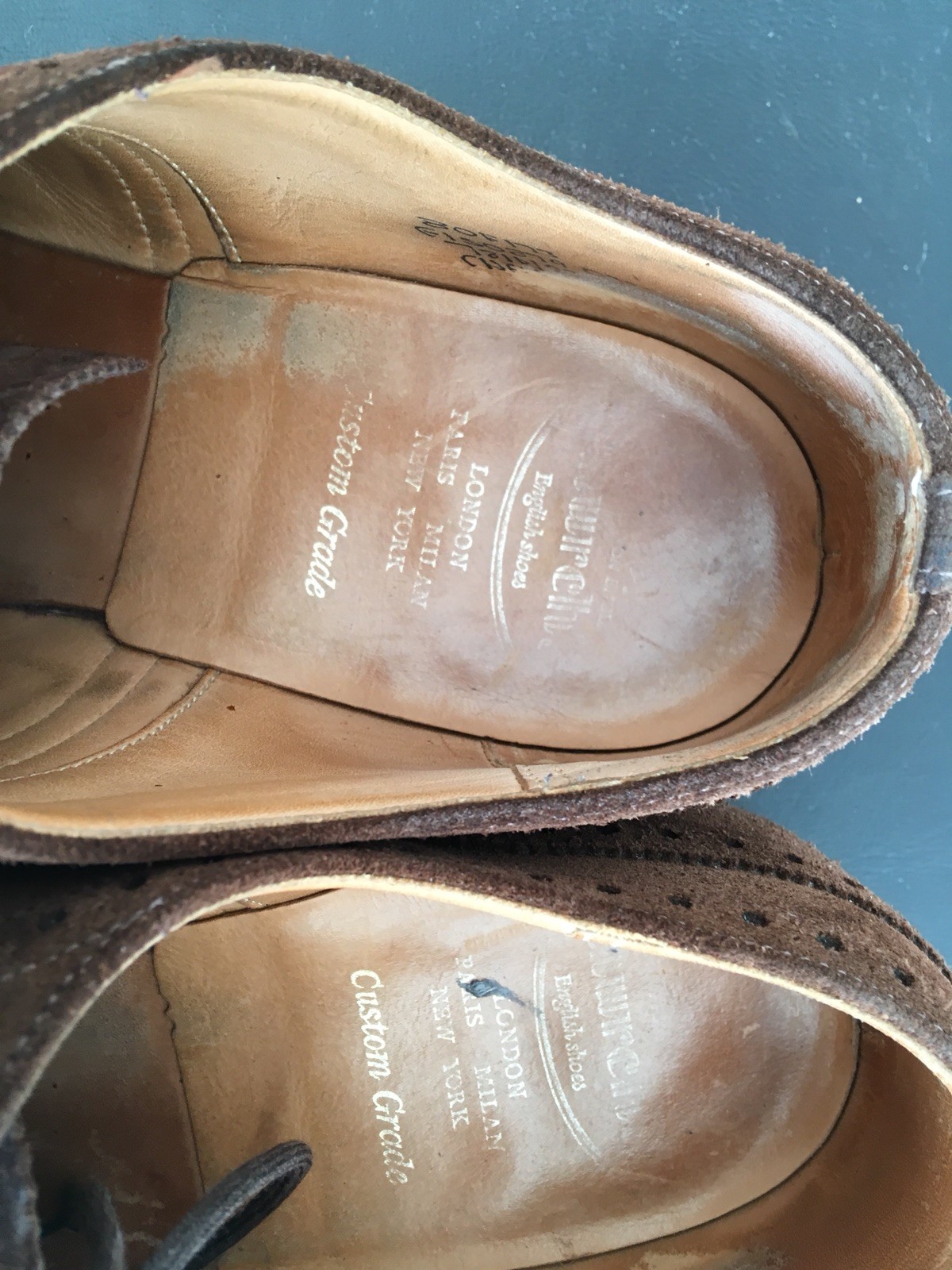 CHURCH'S Chetwynd Scarpe-Calata-marrone in in in pelle scamosciata - 8F-Custom Grade - 0ea1cf CHURCH'S Chetwynd Scarpe-Calata-marrone in in in pelle scamosciata - 8F-Custom Grade - 0ea1cf