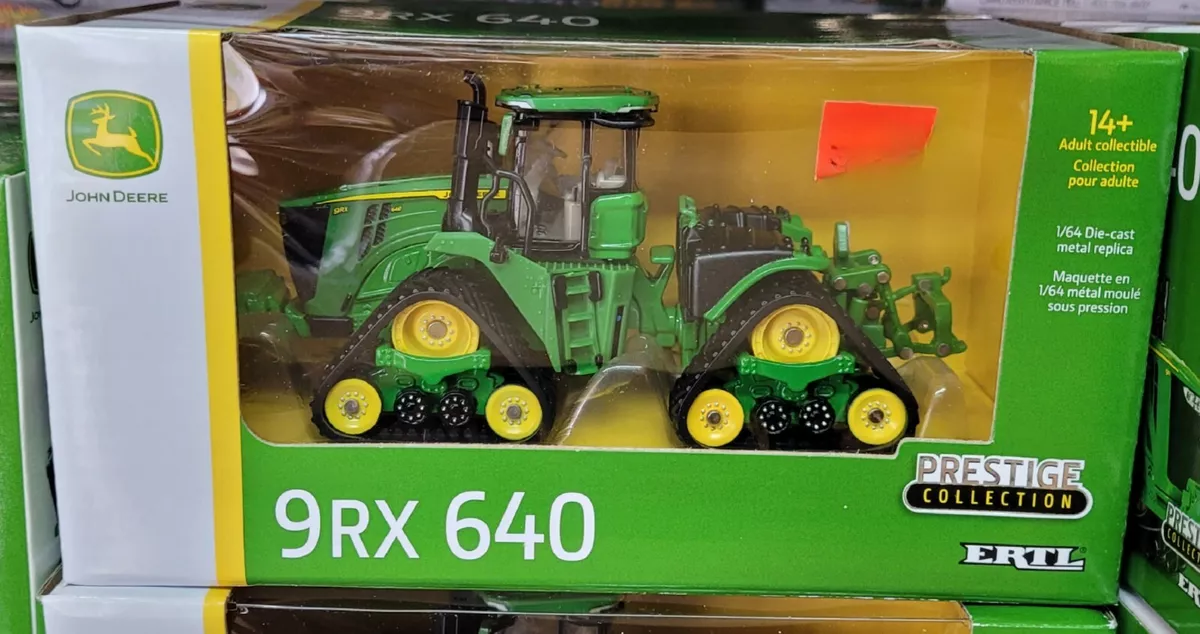 Trator Ertl - John Deere 49rx 640 Tracked Tractor Prestige Collection -  Escala 1/64