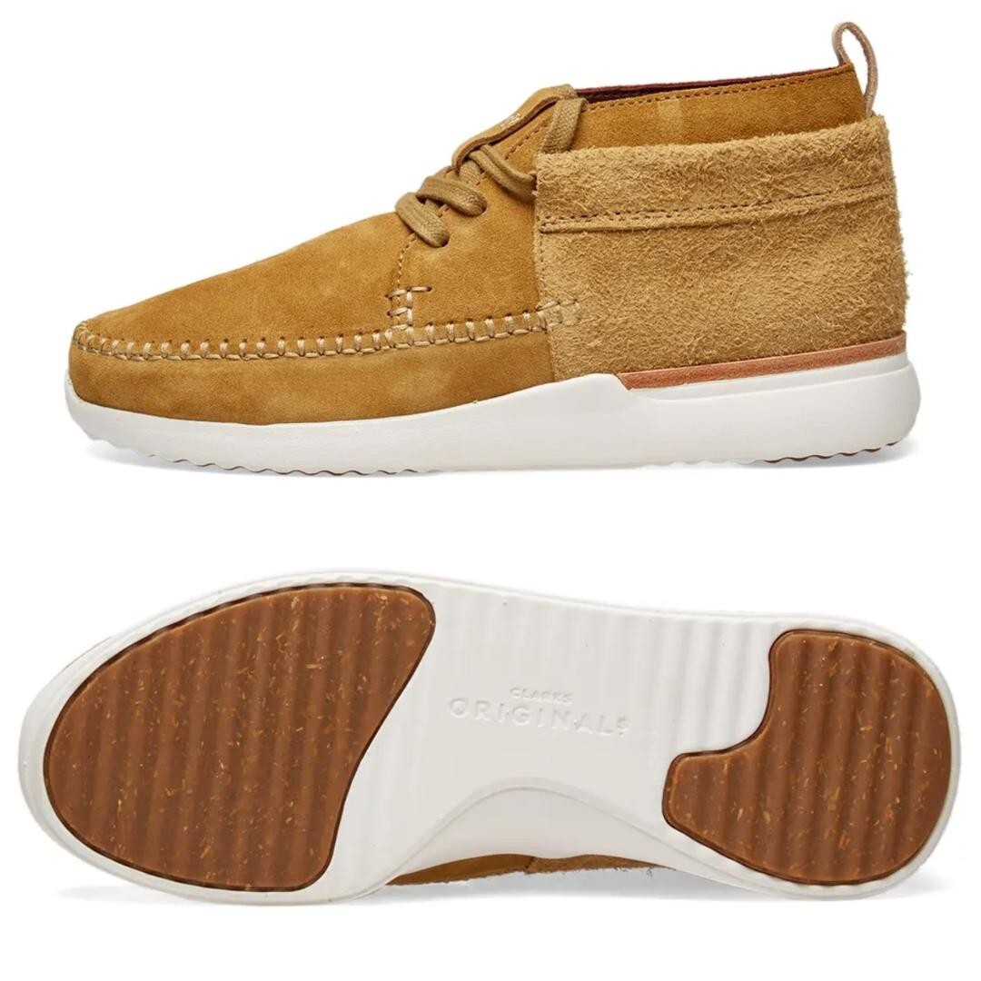 Clarks Originals STUNNING OAK SUEDE Tor Track mid Boot MEN