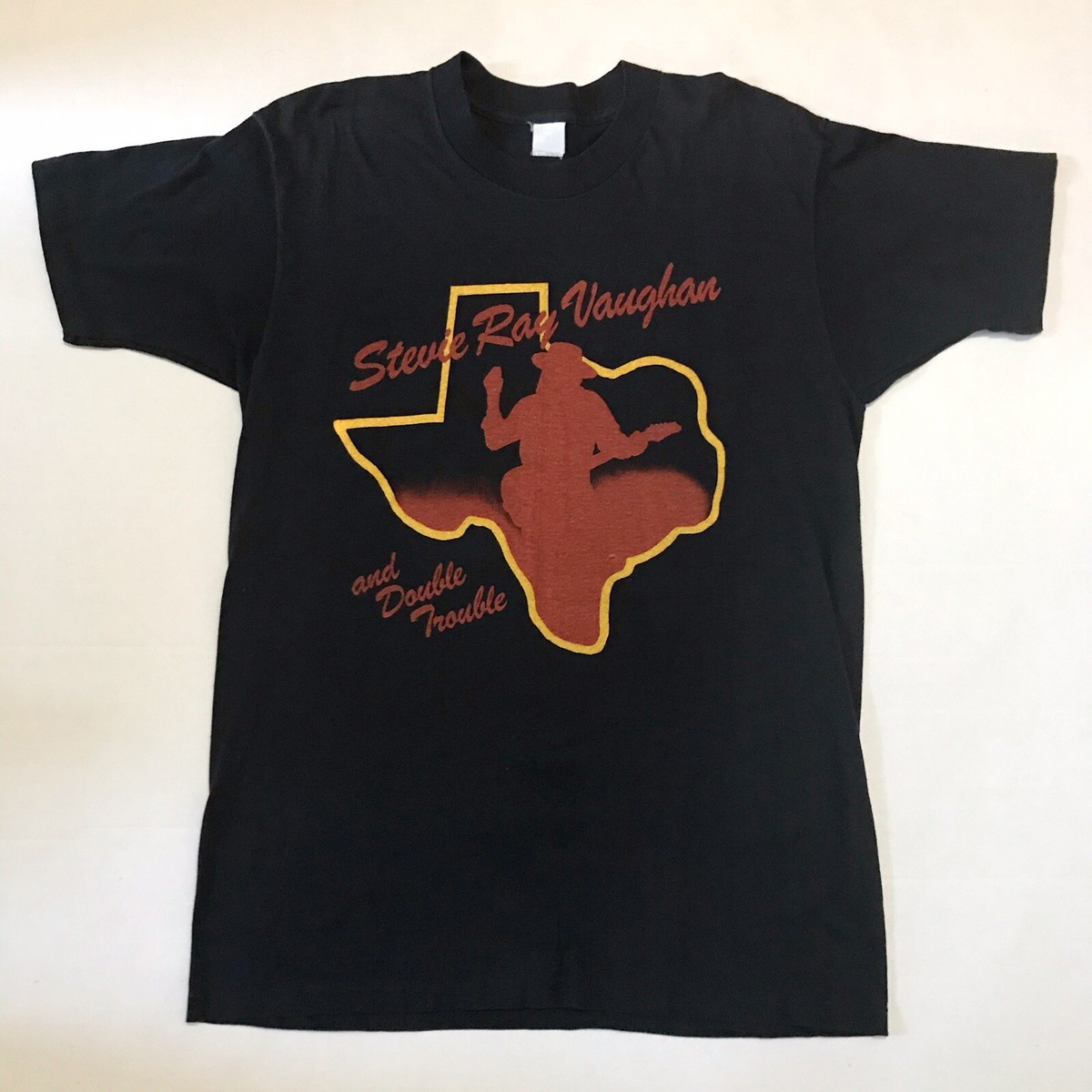 Vtg 80s Stevie Ray Vaughn Tour Tshirt Medium | eBay