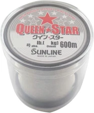 SUNLINE Queen Star Fishing Nylon Line #12 Clear 600m 06119 JAPAN IMPORT