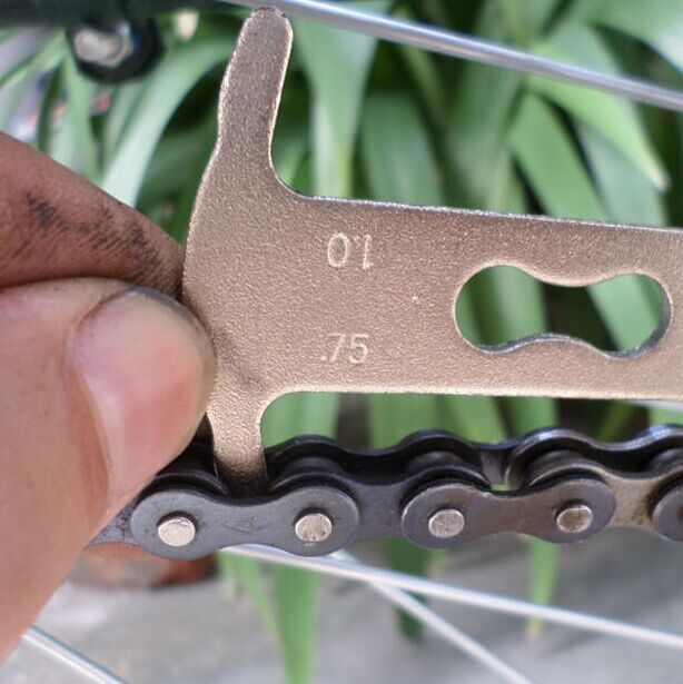 Bicycle Bike Chain Checker Wear Indicator Measure Tool Gauge Repair che