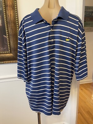 EXC Augusta National Golf Shop Masters 60's Two-Ply Mercerized Polo Shirt XL