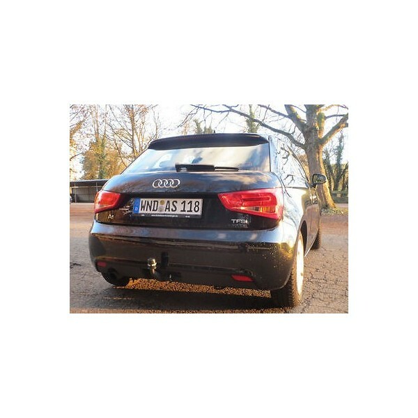 Attelage Audi A1 avec rotule RDSOH demontable sans outil attache remorque discret
