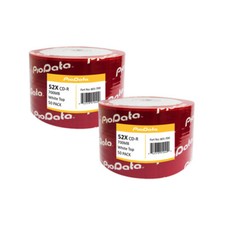 100 PioData 52X 700 MB 80 MIN CD-R White Top non-printable Blank Disc 831-700