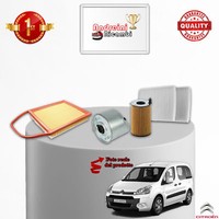 Kit Wartungssatz Filter Citroen Berlingo II 1.6 HDI FAP 82KW 112CV Ab 2010