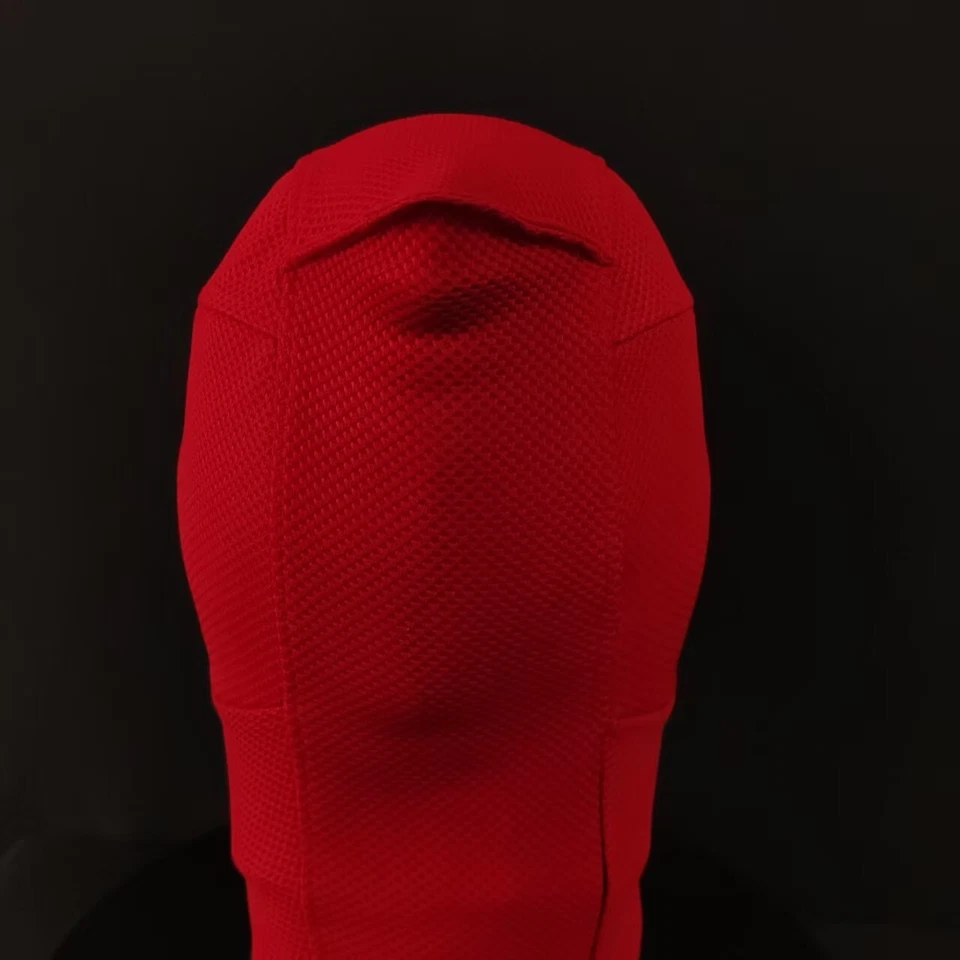 Deadpool Fabric Mask Adults Masquerade Fancy Dress Halloween Cosplay Props - Image 3 of 4