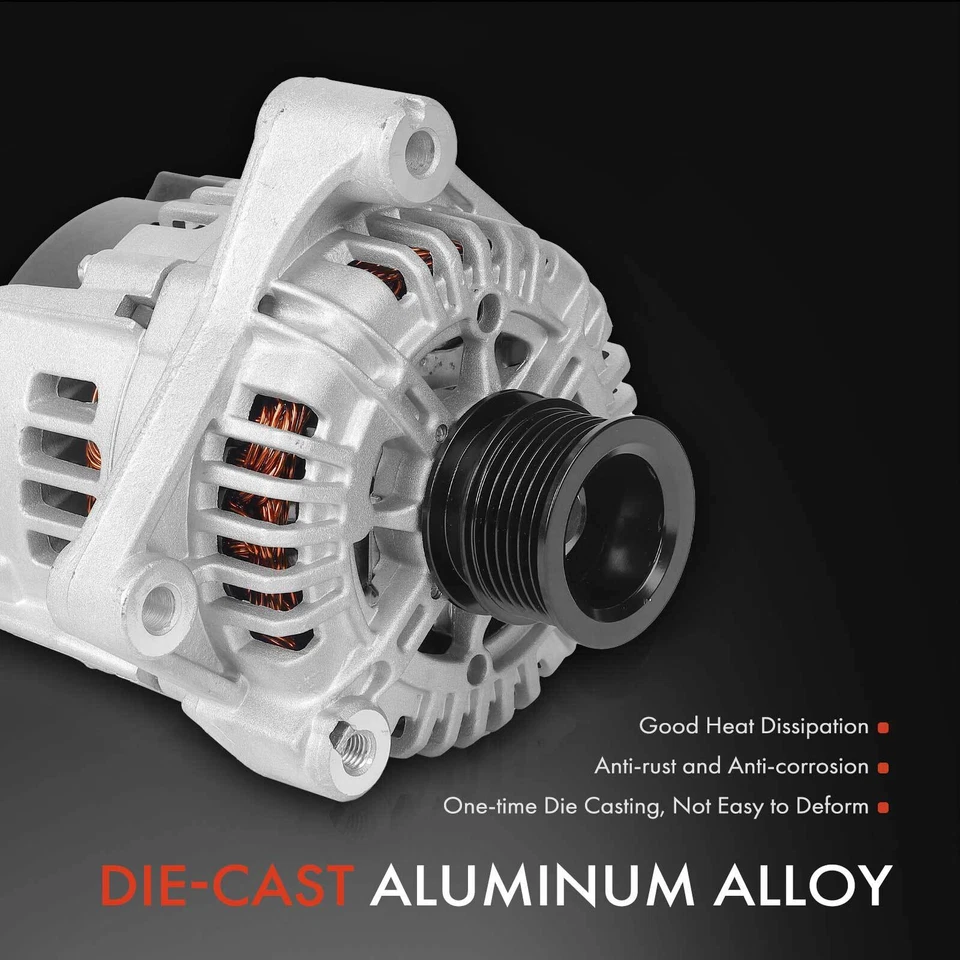 Alternador para BMW E85/E89 Z4 2006 2007 2008 L6 3,2 L 150 amperios 12 voltios en sentido horario Foto 4 de 4