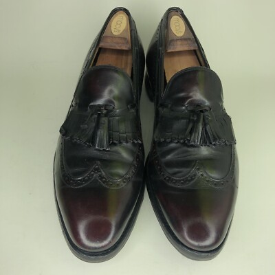 Johnston and Murphy shoes loafers men size 10.5B Johnston & Murphy Leather Tassel Loafer Made In USA Men main image 3