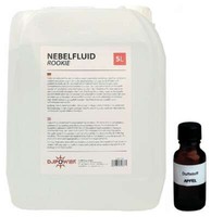 5 Liter (4,00€/L) Rookie Von Dj Power Smoke Fluid + Nebelfluid Duftstoff Apfel