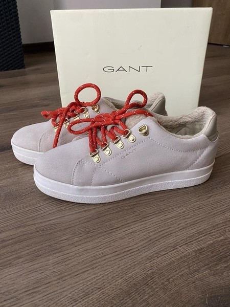 Women Gant Boots Beige Suede 39