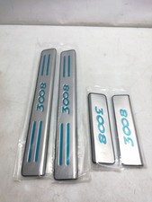  4 Stueck Auto Aussentuerschwellerschutz Trittplatten fuer 3008 2017-2021