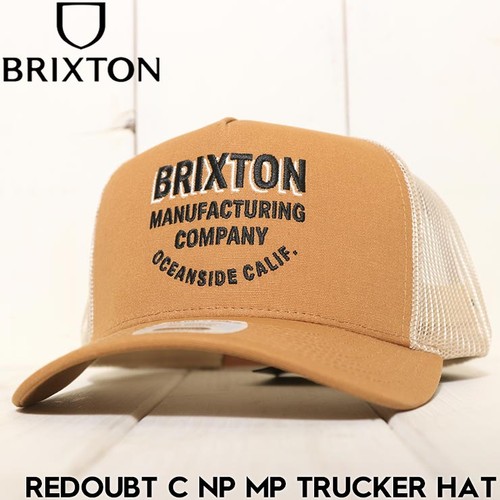 Brixton Redoubt C NP MP Trucker Mesh Cap Hat 11865 (JP Official) - Picture 1 of 7