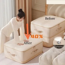 Large Capacity Compression Clothe Storage Bag Waterproof Cabinet Organizer Ultra