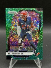 2024 Panini Prizm Green Sparkle Prizm #116 Will Anderson Jr #/8