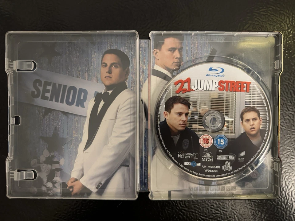 21 Jump Street & 22 JUMP STREET SteelBook Region Free Blu-ray Foto 3 de 4
