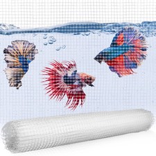 Clear Mesh Netting, Aquarium Lid, Fish Net for Fish Tank Cover, Fish Tank Lid