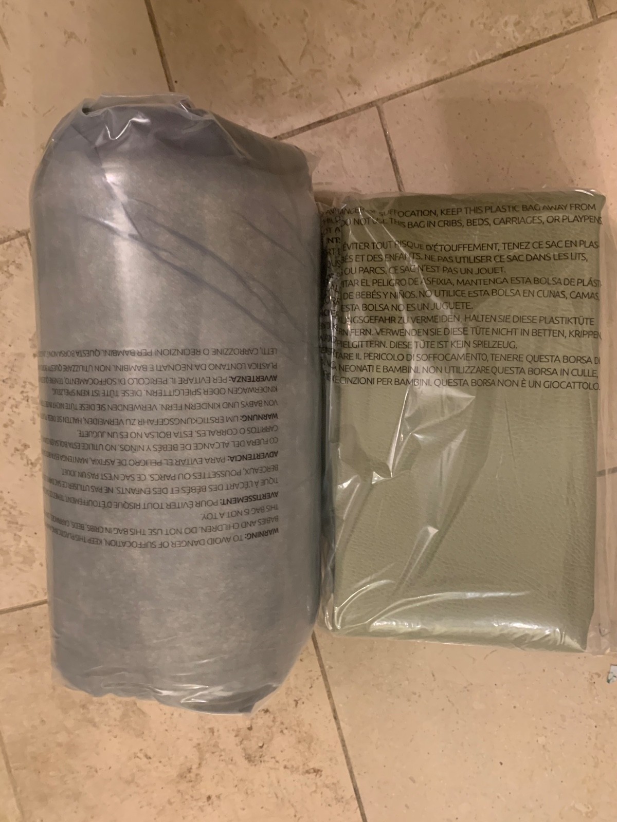 Vegan Leather Baby Play Mat, Wipe-Clean Play Mat for Floor, 50x50 in Thicken  