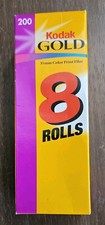 Kodak GOLD ISO 200/24 Exp 35 mm Color Print Film 6 Rolls New Old Stock sealed