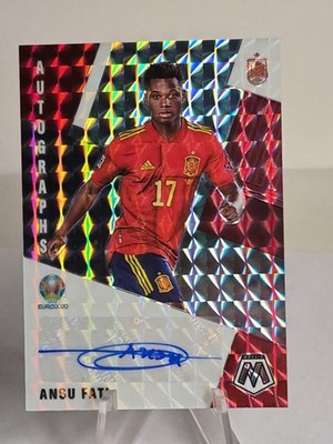ANSU FATI 2020-21 PANINI MOSAIC UEFA EURO 2020 SCRIPTS AUTO SPAIN 