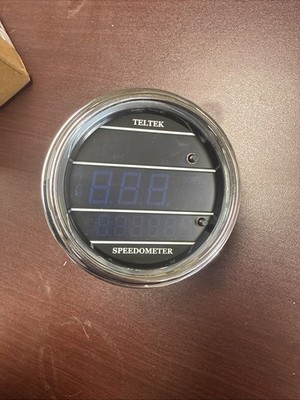 Digital Teltek 259A Speedometer (Blue)