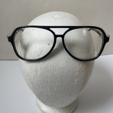 Vintage Crews Architect Z87 147MM Black Safety Glasses Retro Workwear