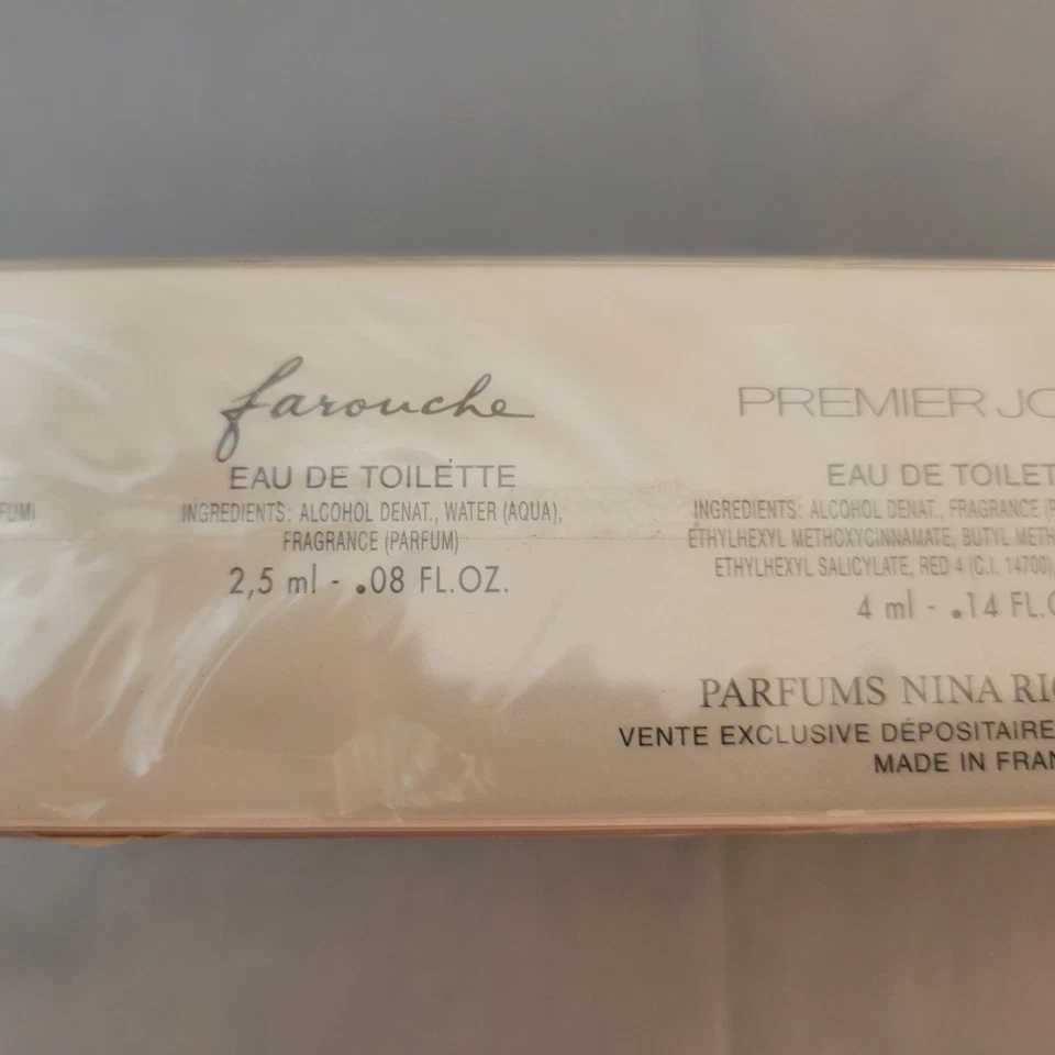 Nina Ricci perfume miniature travel set of five fragrances - Image 4 of 4