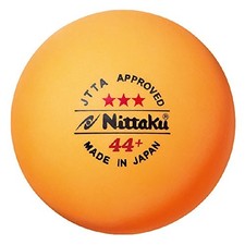 Nittaku Table Tennis Balls Officially Licensed Large Ball 44 Pro 3 Star Pack of