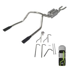 GMC/Chevy, 2001-2006, 8.1L, Weld/On - Truck Cat-Back Dual Exhaust Kits