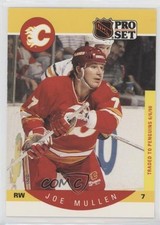 1990-91 Pro Set Joe Mullen (Traded to Penguins) #40 HOF t8y
