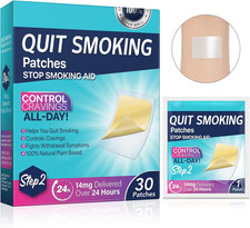 Step 2 Quit Smoking Patches, 14mg Stop Smoking Aids Patches, 30 Count