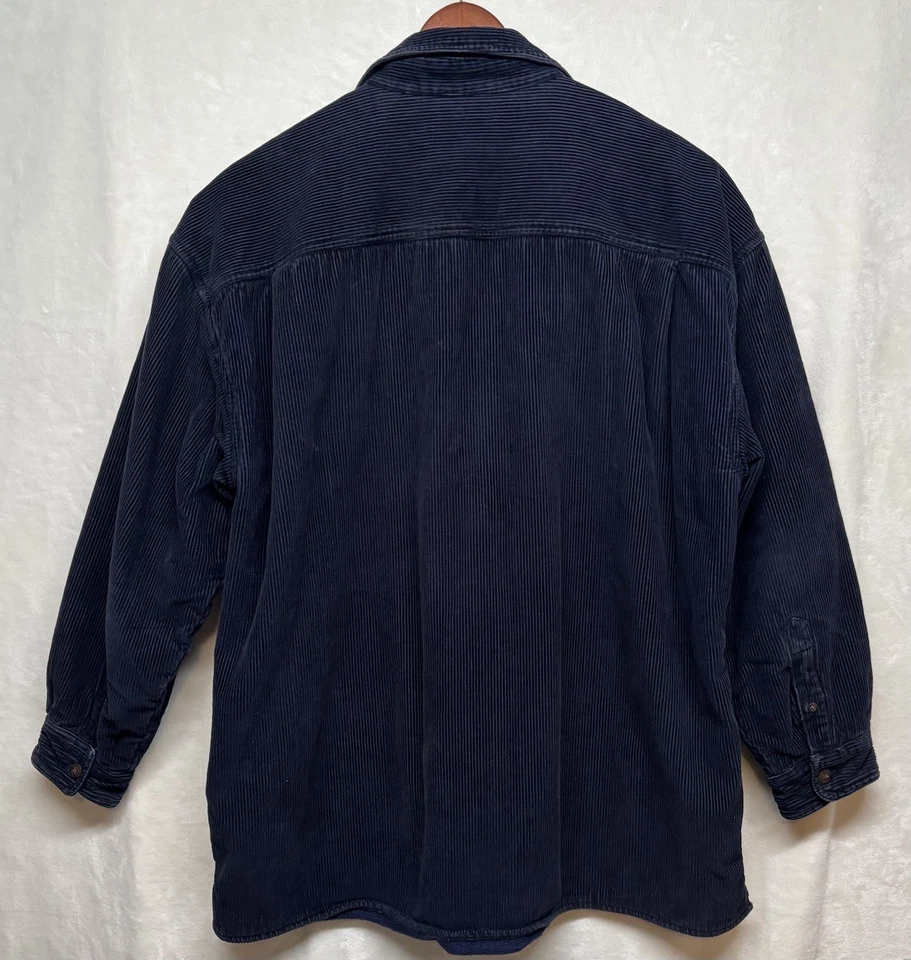 Vtg Wolverine Corduroy Mens XXL 2XL Fleece Lined Shacket Jacket Workwear Chore - Image 2 of 4