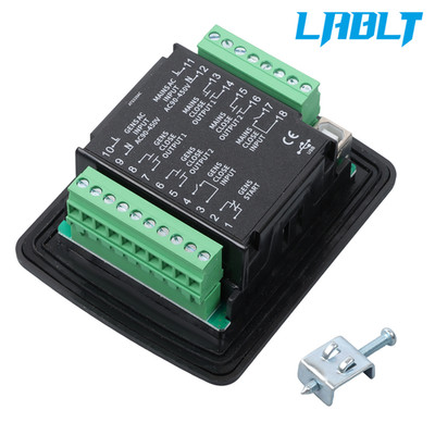 LABLT ATS Power Switch 8-24VDC Controller Panel ATS320AC Generator With USB