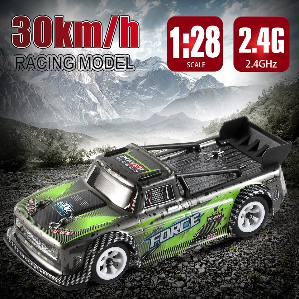 WLtoys 284131 1:28 Scale 2.4GHz RC Race Car, 4WD, 30KM/H High Speed Electric ... - Image 2 of 4