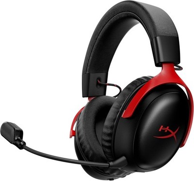 HyperX Cloud III S | Kabelloses Headset | Bis zu 120 Stunden Akkulaufzeit