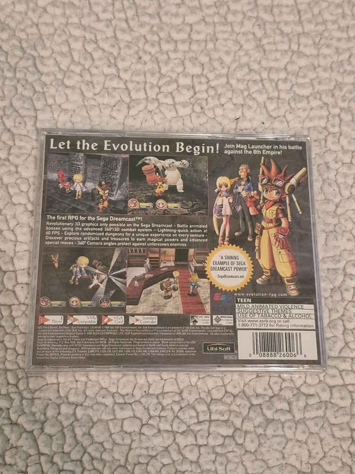Evolution: The World of Sacred Device & Evolution 2: Far of promise( Dreamcast ) - Image 4 of 4