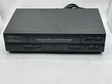 Sharp VC-H960U 4-Head Hi-Fi VCR VHS Cassette Player Sharp Super Picture Tested