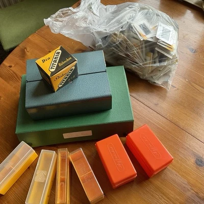 Hanimex Slide File, Various Other Slide storage, Blank Slides And 350+ Slides - Image 1 of 4