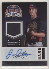2015 Stars and Stripes Longevity Signatures 16/49 James Kaprielian #45 Auto 0aq7