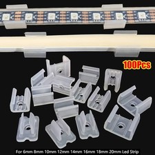 100Pcs Lamp Holder Fitting LED Strip Fixed Clips  For Fixing 2835 Neon Light