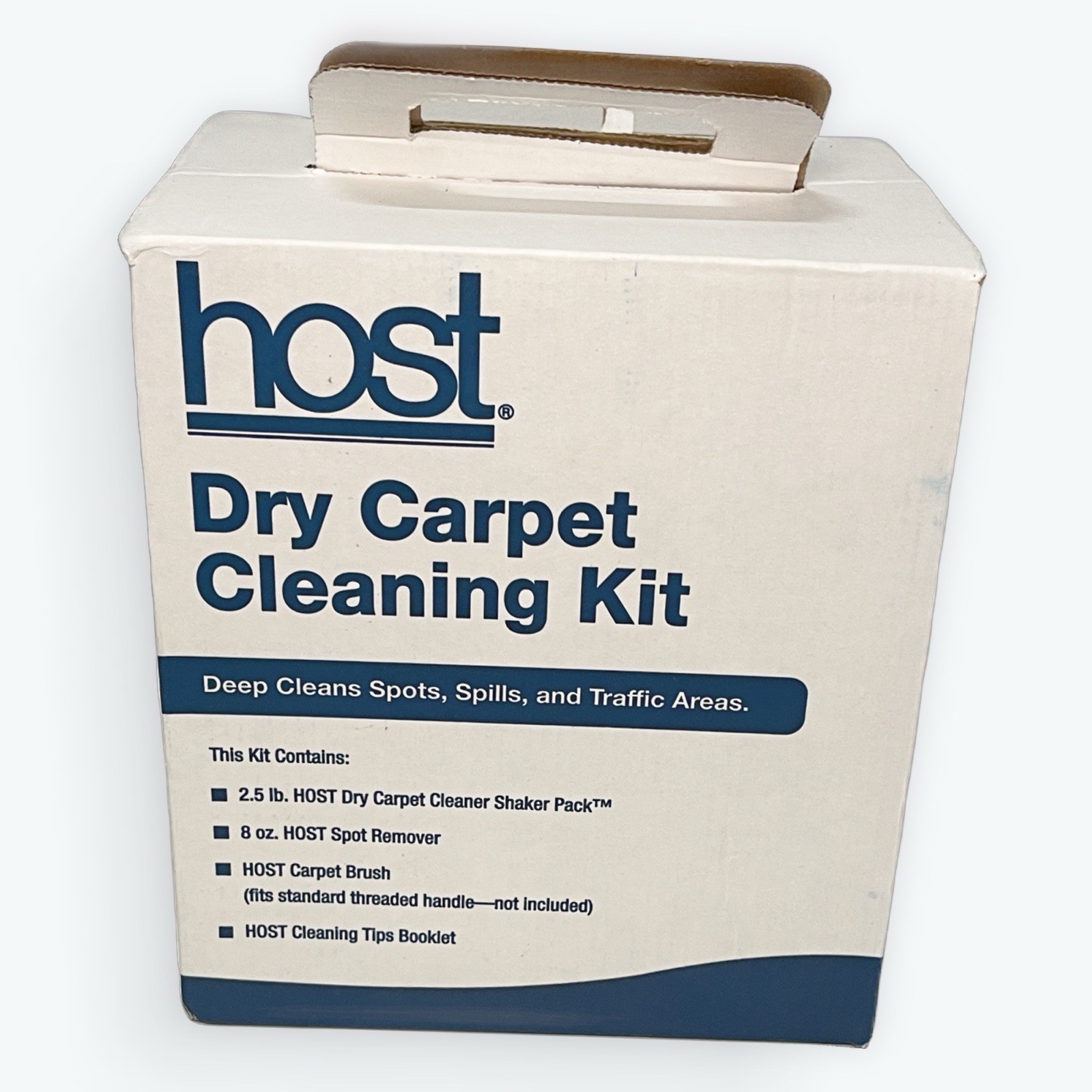 HOST Dry Carpet Cleaning Kit 2.5 lb No Water Needed Pet Safe New
