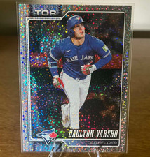 2026 Topps Series 1 #2 Daulton Varsho Blue Jays Confetti Foil Celebration