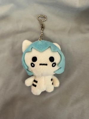 Evangelion Ayanami Rei Kaomoji Neko Face Cat Mascot Rare Vintage Anime Retro Toy