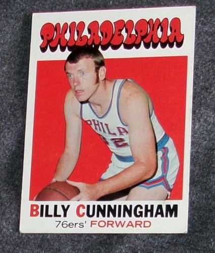 Billy Cunningham #79 1971 Topps card