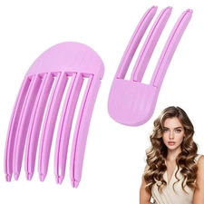 Hair Volume Clip, Volumizing Clips for Fluffy Bangs, Purple 