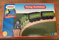 2001 Learning Curve Wooden Thomas Train Flying Scotsman New Character Card 