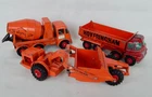 Lesney Matchbox small group of King Size commercial/construction vehicles