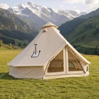VEVOR Oxford Bell Tent 3 m/9.84 ft Waterproof Camping Yurt Tent with Stove Jack
