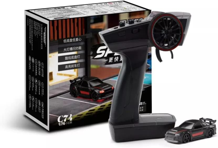 Turbo Racing 1:76 C74 Drift RC Car Mini Remote Control RTR Racing